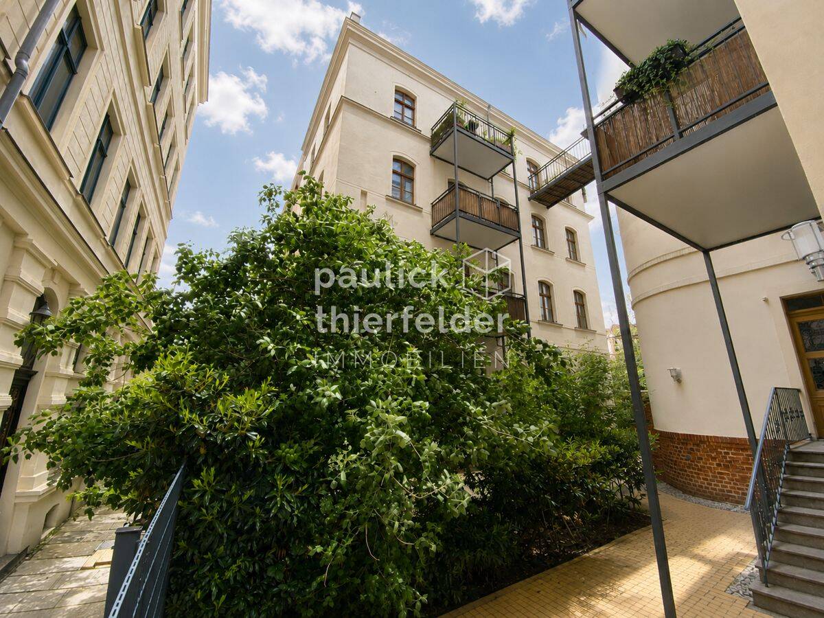 Attraktive Hinterhaus-Wohnung in der Südvorstadt