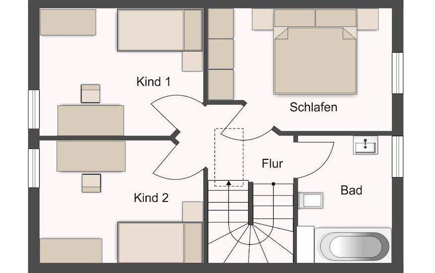 Familienfreundliches Reihenhaus mit lichtdurchfluteten Räumen und Garten – Himmelpforten – Vorschaubild 7