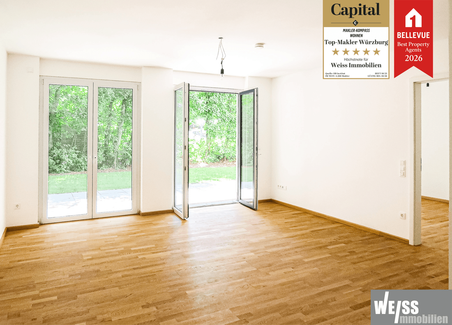 Barrierefreie 2-Zimmer Erdgeschoss-Wohnung mit Terrasse ab 55 Jahren