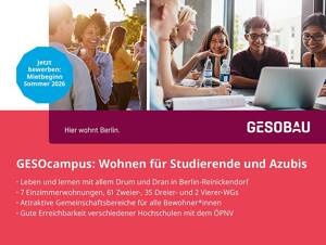 Wohnplatz für Studis/Azubis - schönes WG-Zimmer in 3-Zimmer-Wohnung – 13437 Berlin – Vorschaubild 8