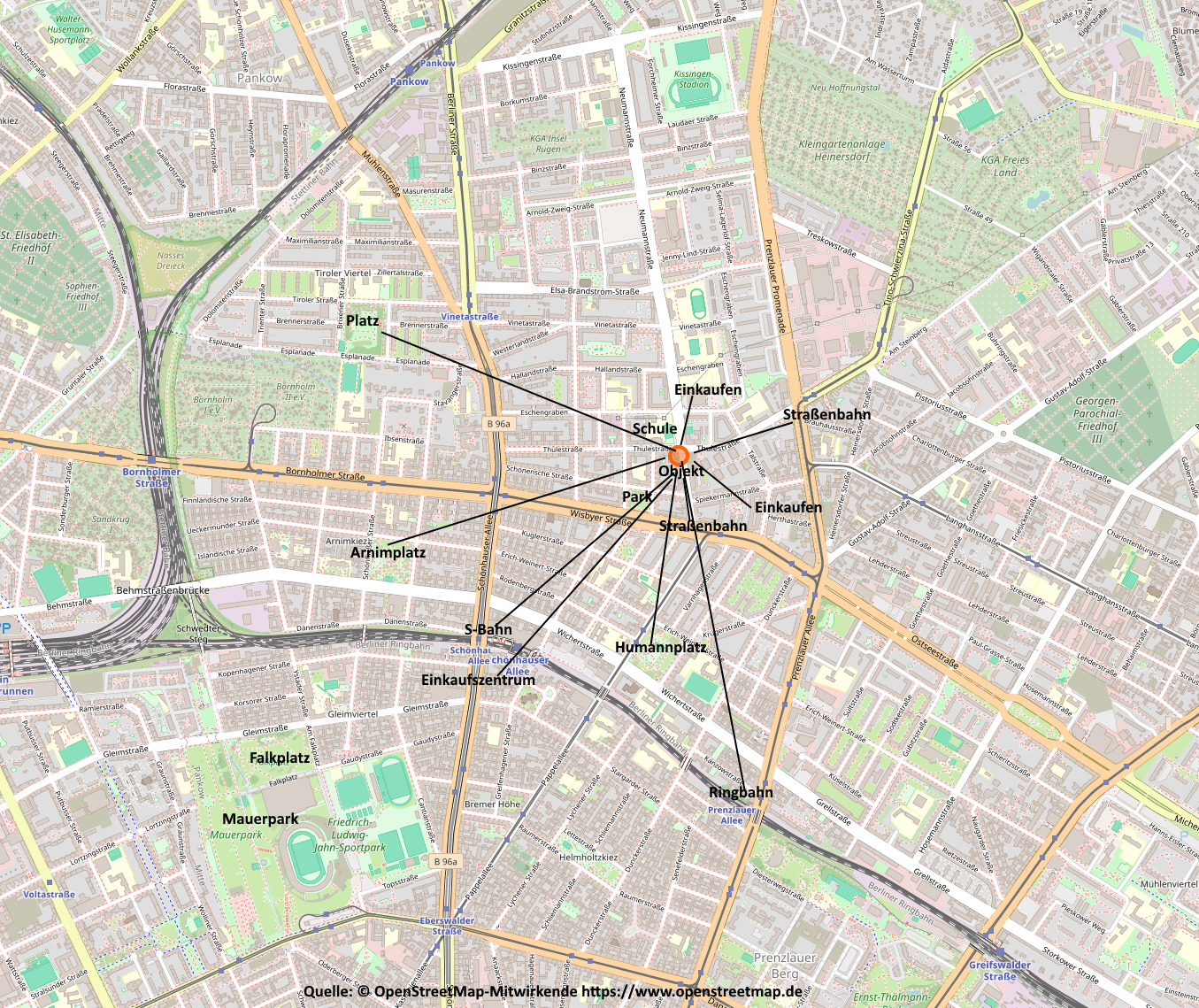 Pankow: Gepflegte 3-Zimmer-Wohnung mit attraktivem Grundriss und Westbalkon – Berlin – Vorschaubild 9
