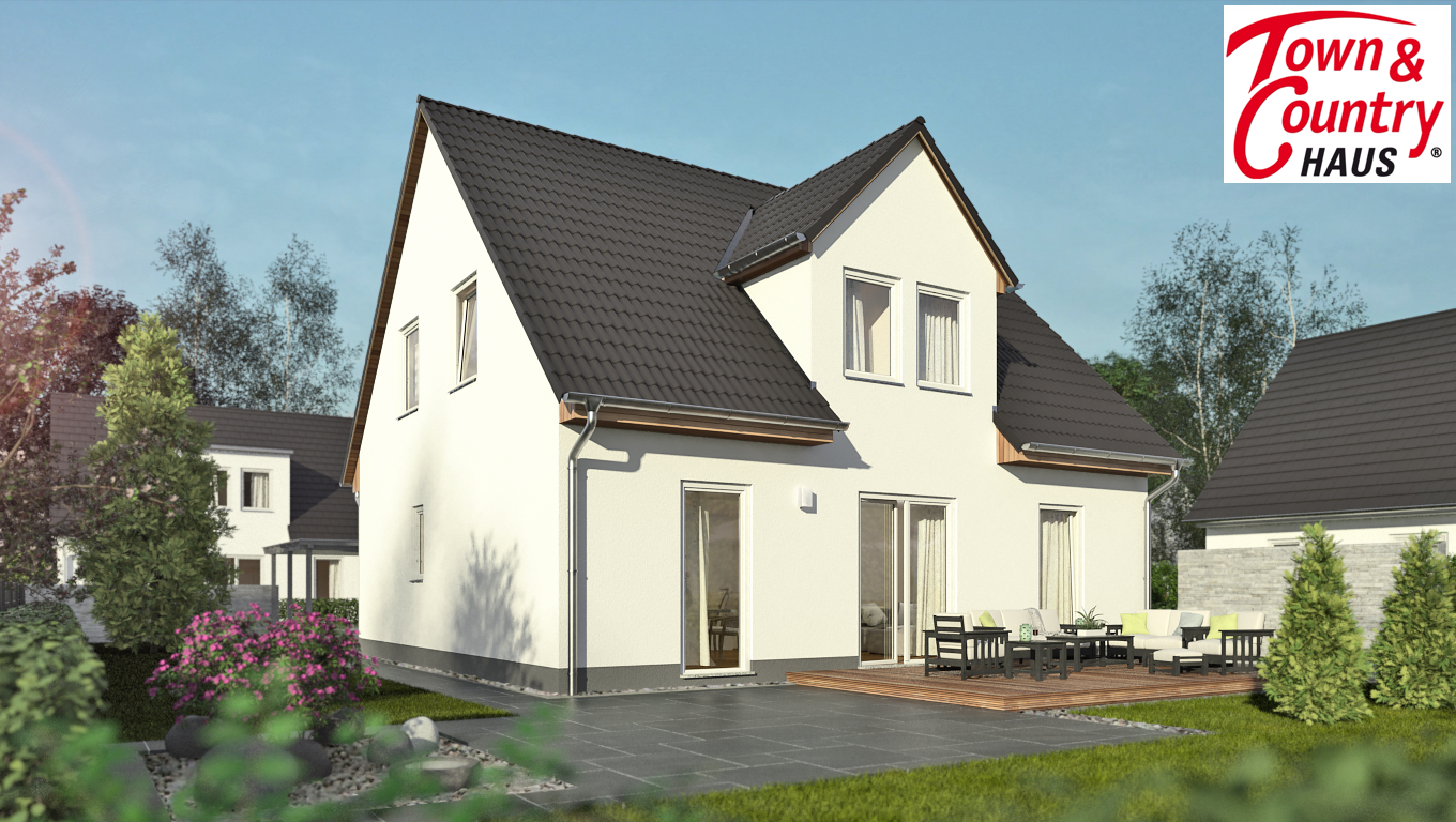 Modernes Town & Country Familienhaus Flair 134 – Massiv gebaut | KfW-Effizienzienzhaus | Neubauprojekt in Breitengüßbach – Breitengüßbach – Bild 1 von 8