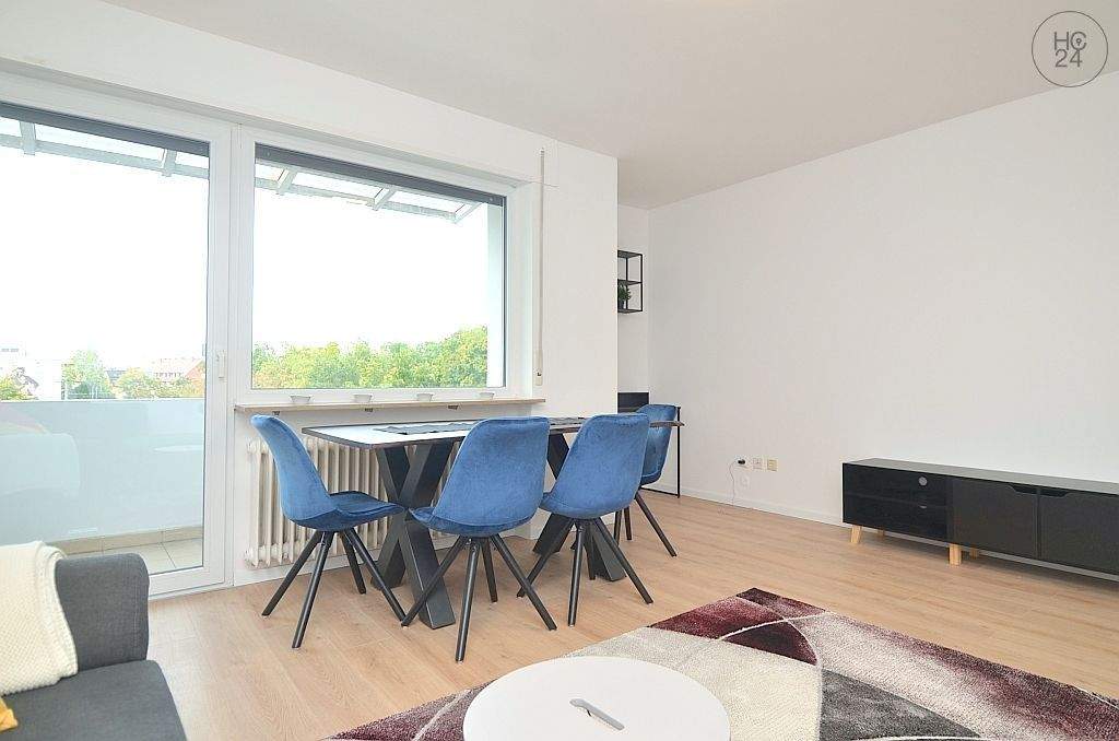 Modern möblierte 2-Zimmer-Wohnung mit 2 Balkonen und WLAN in Nürnberg/Mögeldorf – Nürnberg – Vorschaubild 8