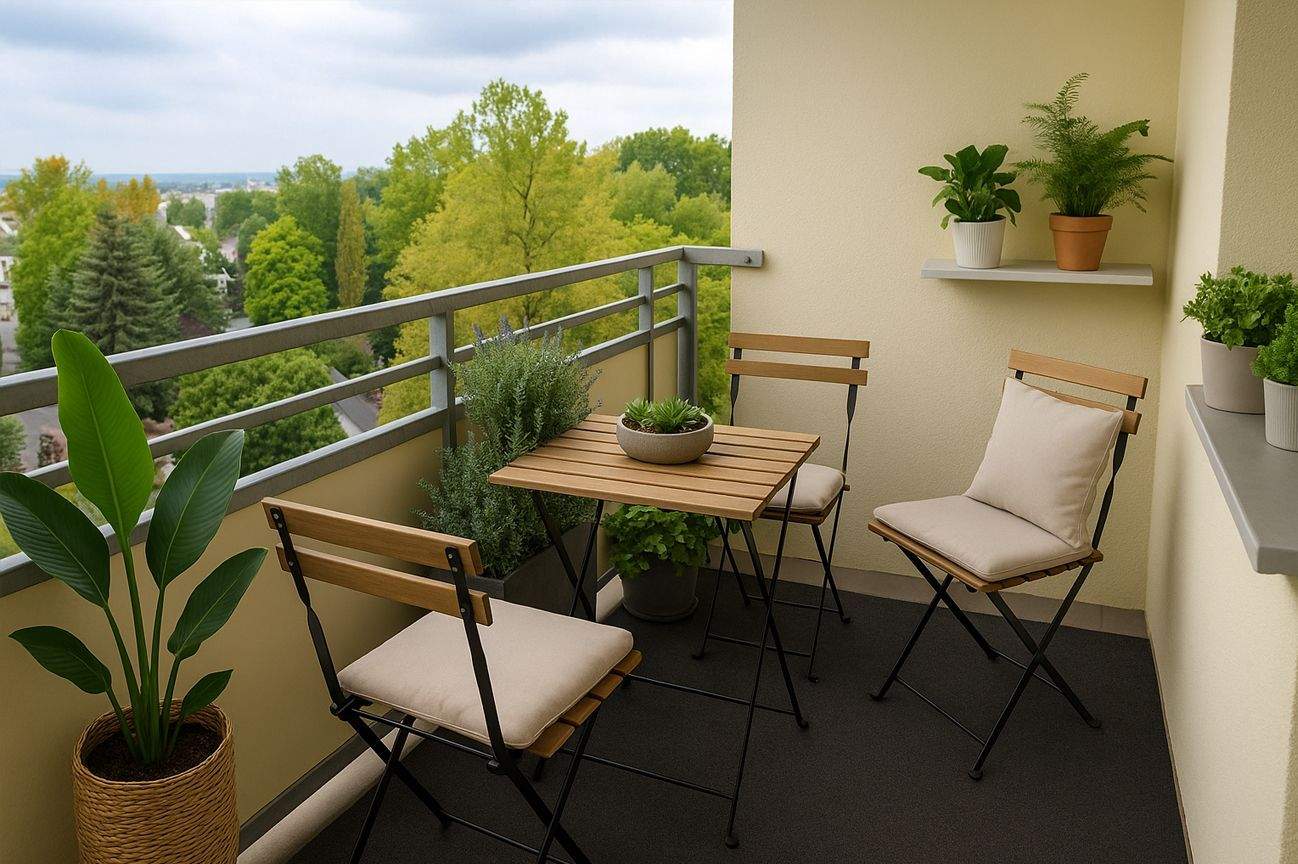 Schön, ruhig und im grünen Umfeld gelegene 2-Zimmer-Wohnung mit Einbauküche! – Chemnitz – Vorschaubild 7