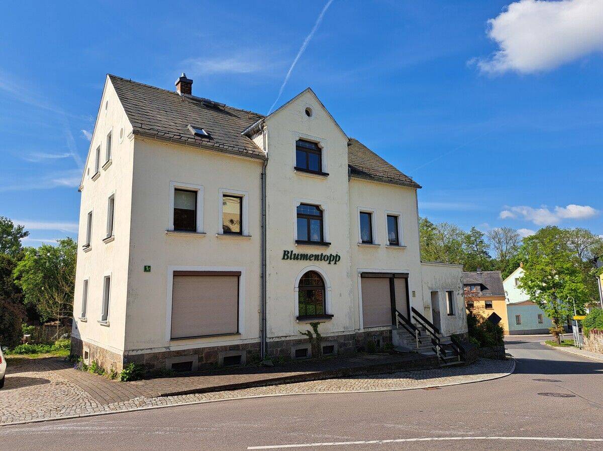 Wohn- und Geschäftshaus in bester Lage von Niederbobritzsch mit zwei Wohneinheiten zu verkaufen!