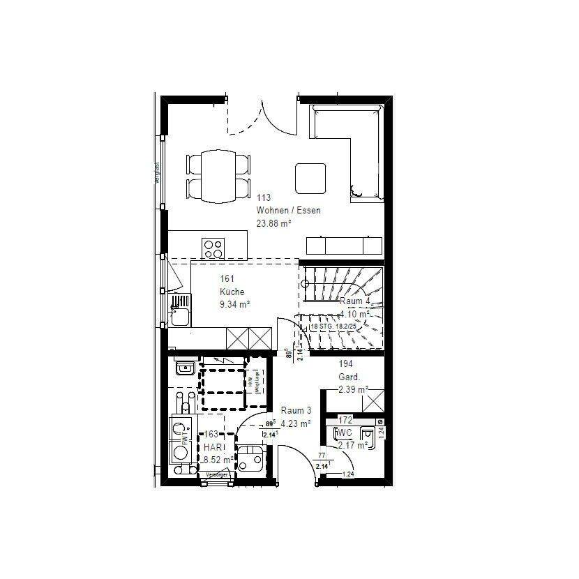 Baupartner gesucht: Moderne 2,5 geschossige Doppelhaushälfte inkl. Grundstück – Oberursel – Vorschaubild 3