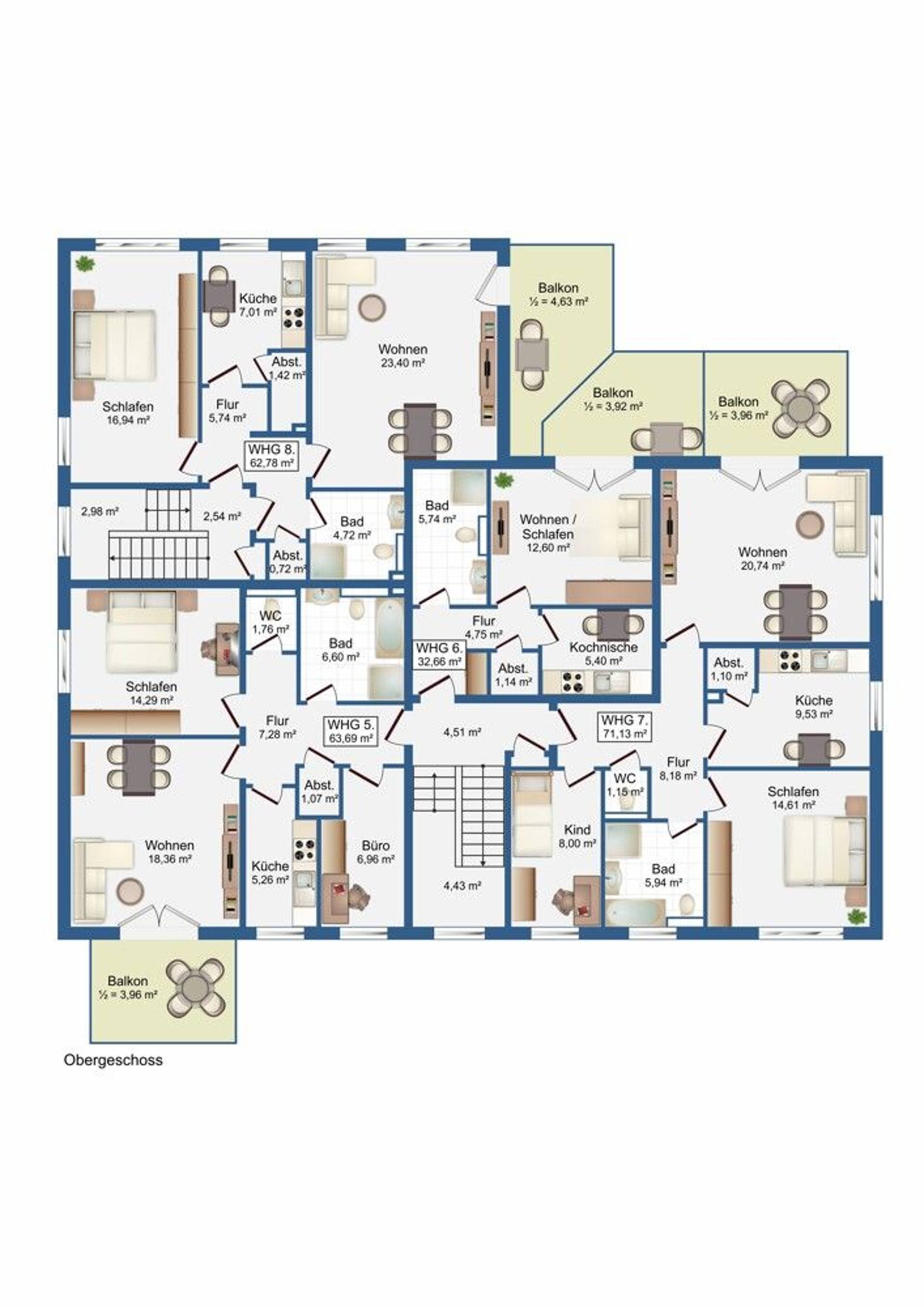 Dachgeschosswohnung in 49610 Quakenbrück mit 100 m² kaufen