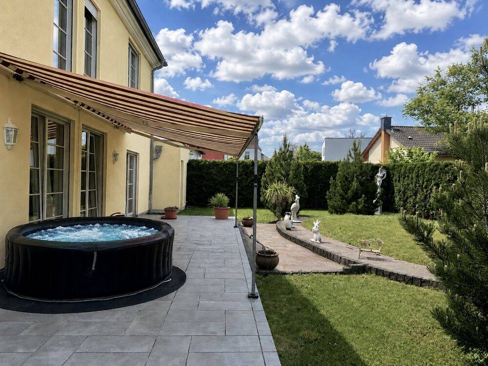 Stadthaus im Ibizastil | Garagen | Kamin | Dachboden ausbaubar – Leipzig – Vorschaubild 6