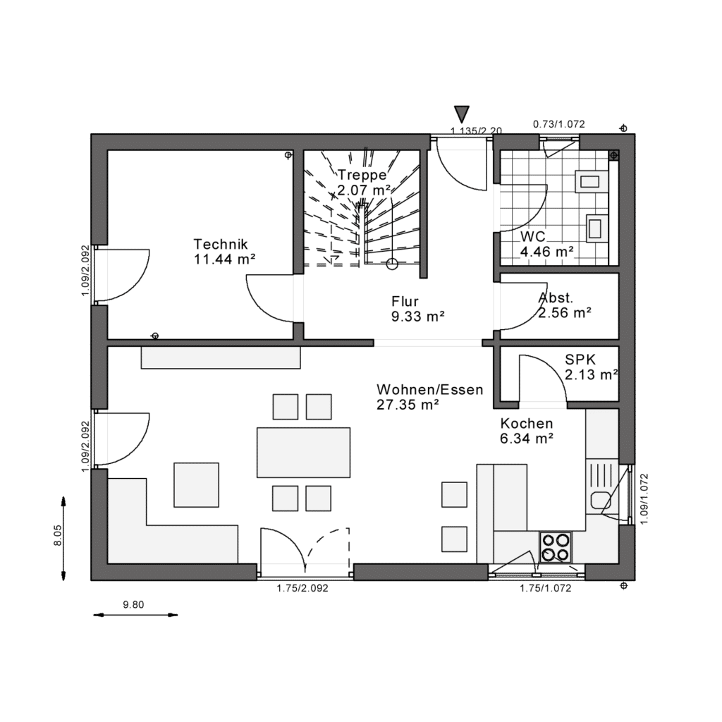 Einfamilienhaus zu mietähnlichen Konditionen - Bauen statt Mieten – Hamburg – Vorschaubild 2