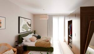 Barrierefreie Eigentumswohnung im 2. OG mit offener Wohnküche und Südbalkon – 40597 Düsseldorf – Vorschaubild 2