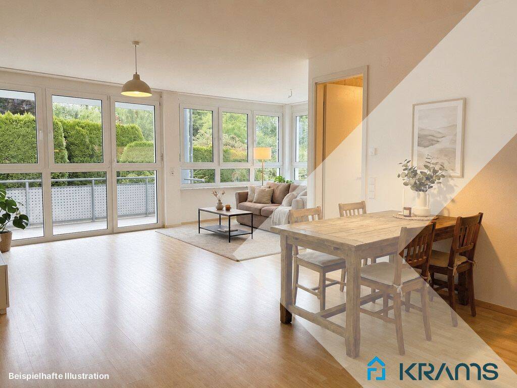 Fernab vom Stadttrubel - Helle Wohlfühlwohnung mit Balkon am Georgenberg in Reutlingen