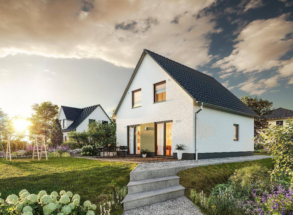 Mit Grundstück: Viel Wohnraum auf kleiner Fläche. Ihr energiesparendes Town & Country Raumwunder in Salzgitter OT Ringelheim – Salzgitter – Vorschaubild 4