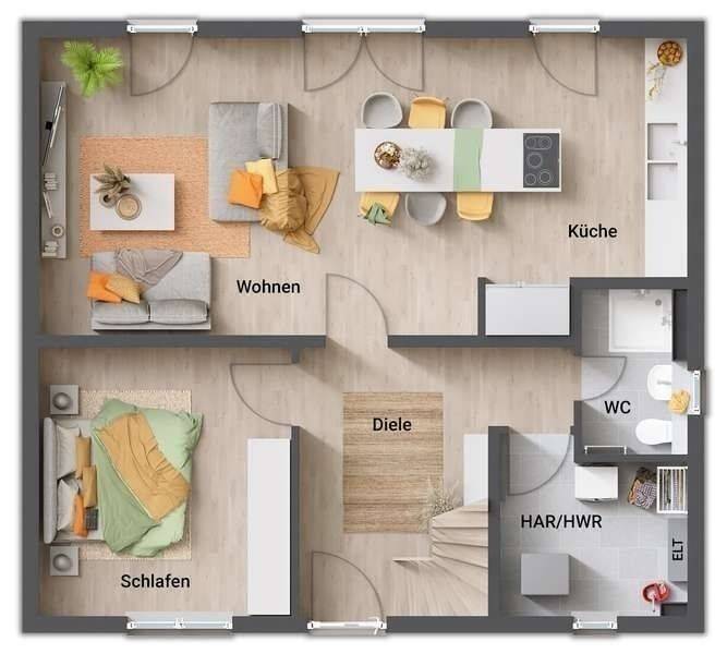 massiv gebautes Flair 125 in Schönberg, Preis inkl. Grundstück – Thalfang – Vorschaubild 9