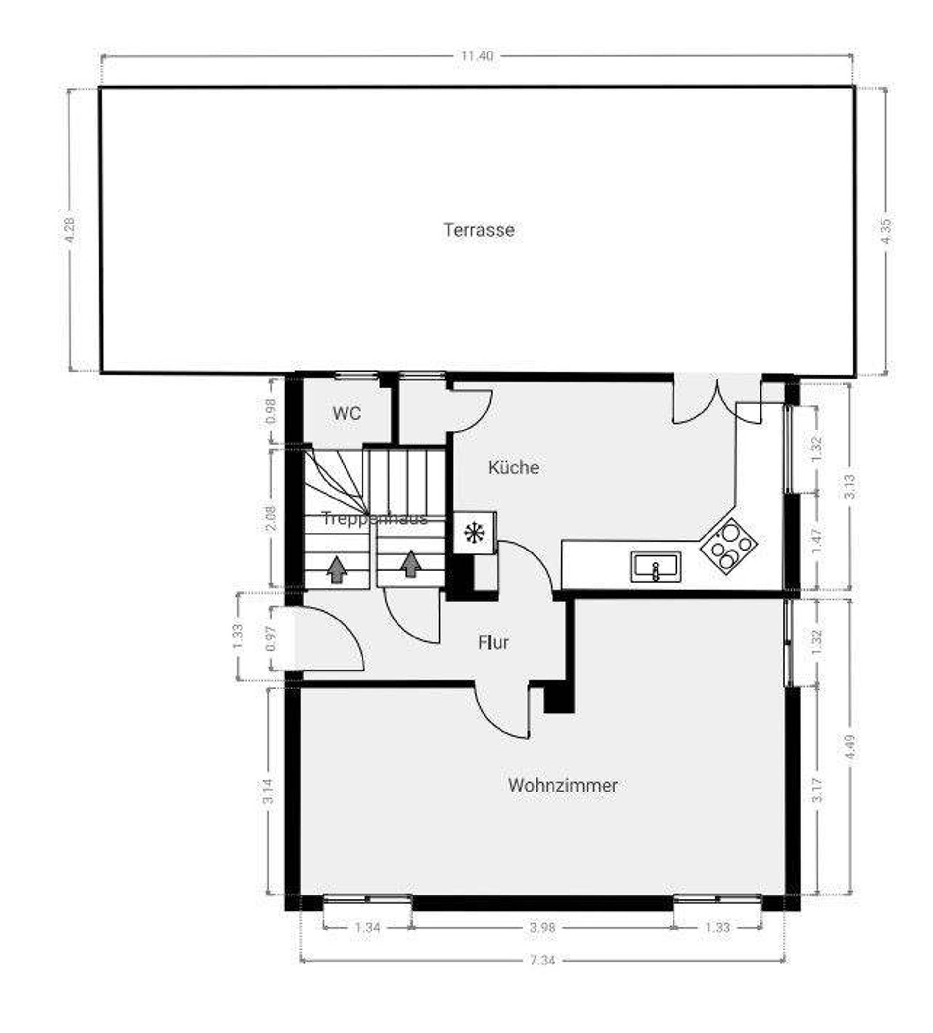 Einfamilienhaus in 57076 Siegen mit 134 m² kaufen