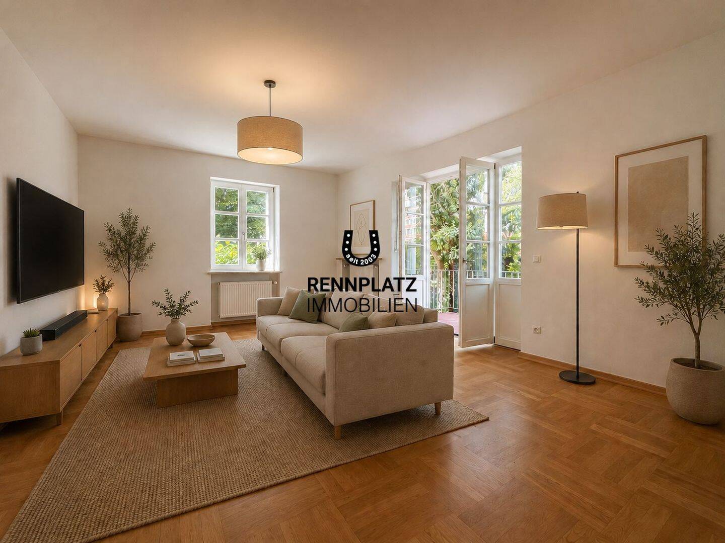 Erstbezug. Sanierte 3,5-Zimmer-Wohnung mit Altbaucharme und 120 m² Privatgarten am Altstadtrand.