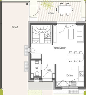 Sie brauchen viel Platz? Den können wir bieten! 6 Zimmer - 152 m² Wfl. | Privatgarten mit Terrasse – 60438 Frankfurt am Main – Vorschaubild 4