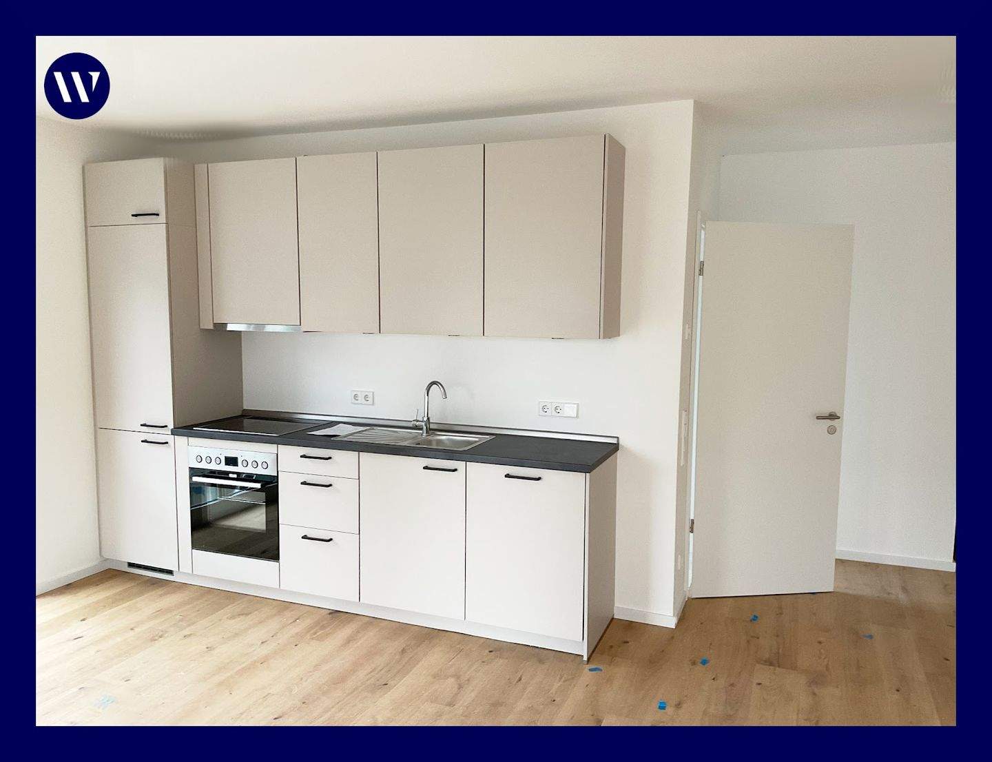 FREU Dich drauf!! 2-Zimmer-Neubau & Einbauküche, Loggia, Bad mit Fenster + Walk-In-Dusche, Aufzug – Hannover – Bild 1 von 9