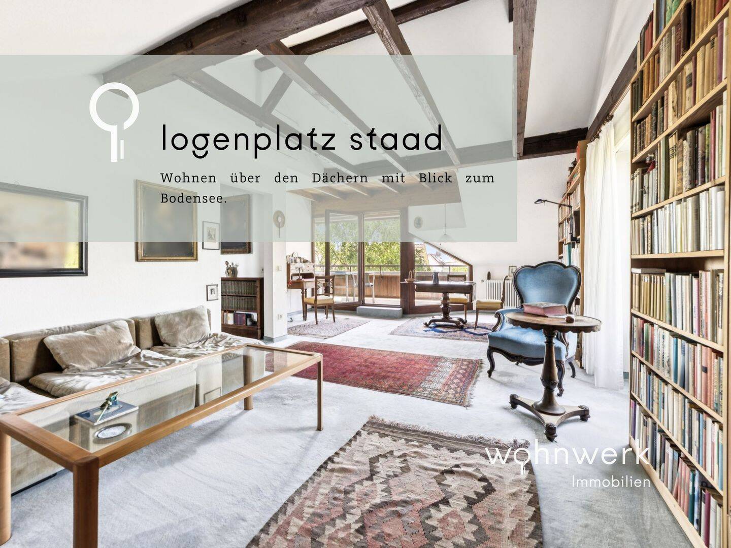 Logenplatz Staad | Wohnen über den Dächern mit Blick zum Bodensee