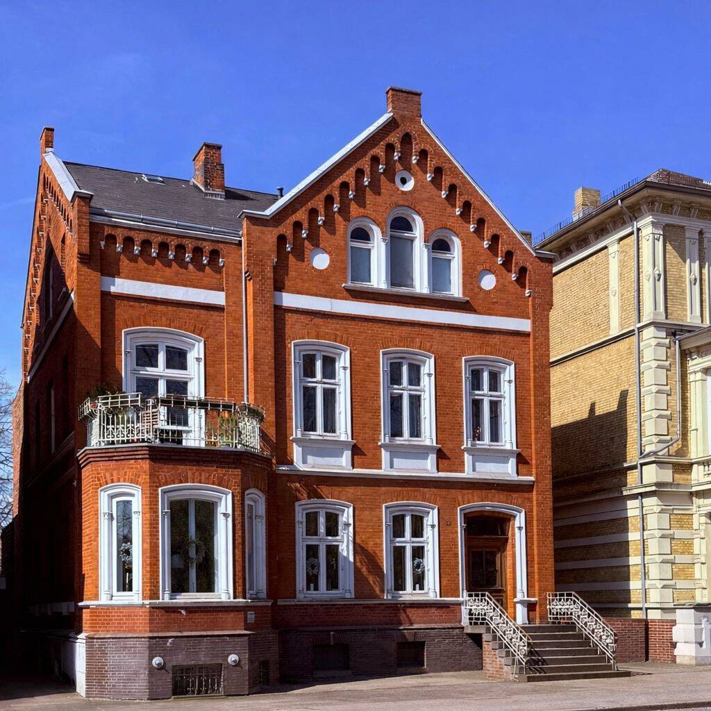 Rarität in der Lüneburger Innenstadt–Altbaujuwel mit Garten, Ilmenaublick & 2 vermieteten Wohnungen – Lüneburg – Bild 1 von 9