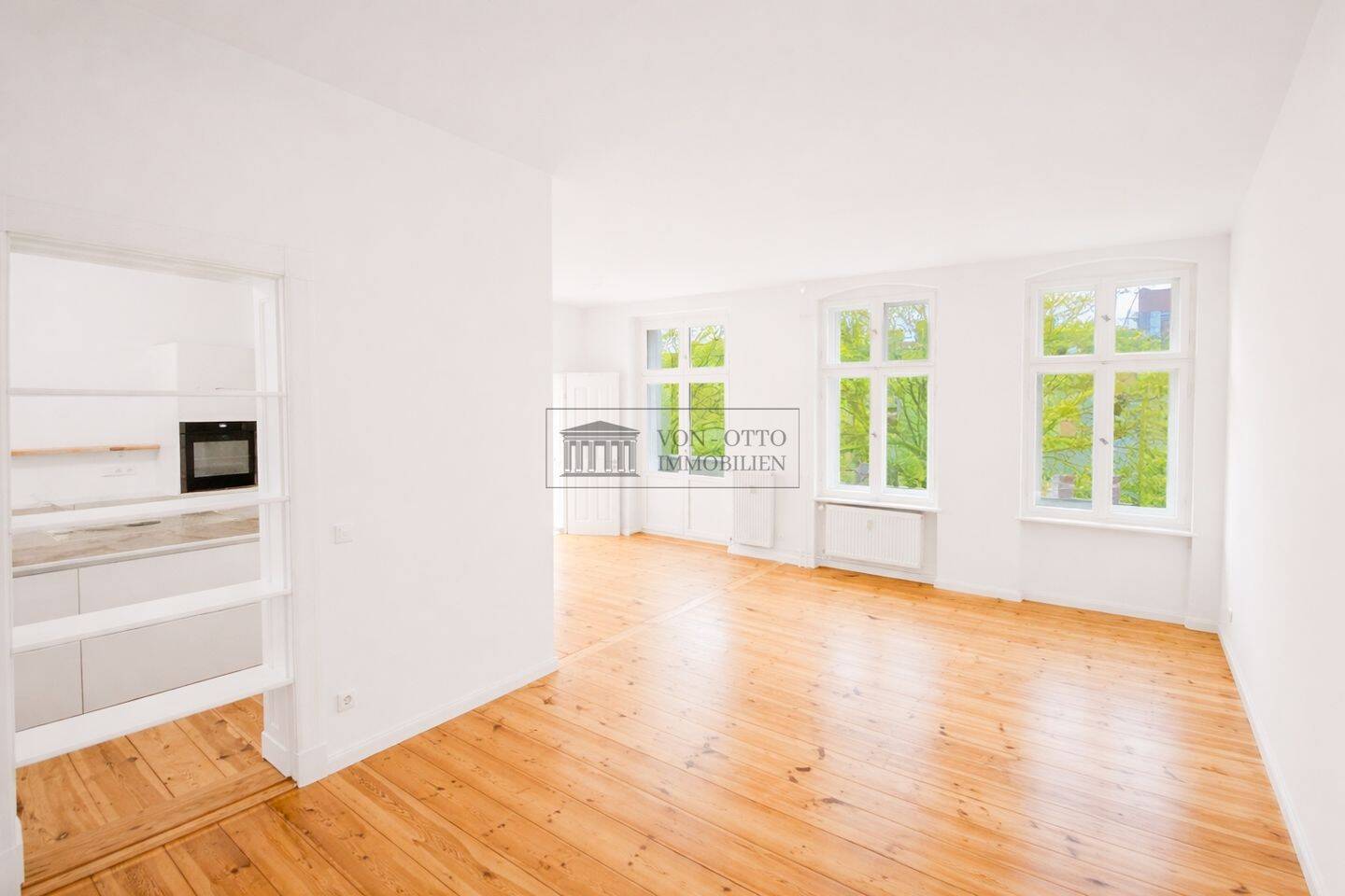 Sanierte 3-Zimmer-Altbauwohnung, 2 Balkone, Nähe Spree & Plänterwald – Berlin – Vorschaubild 4