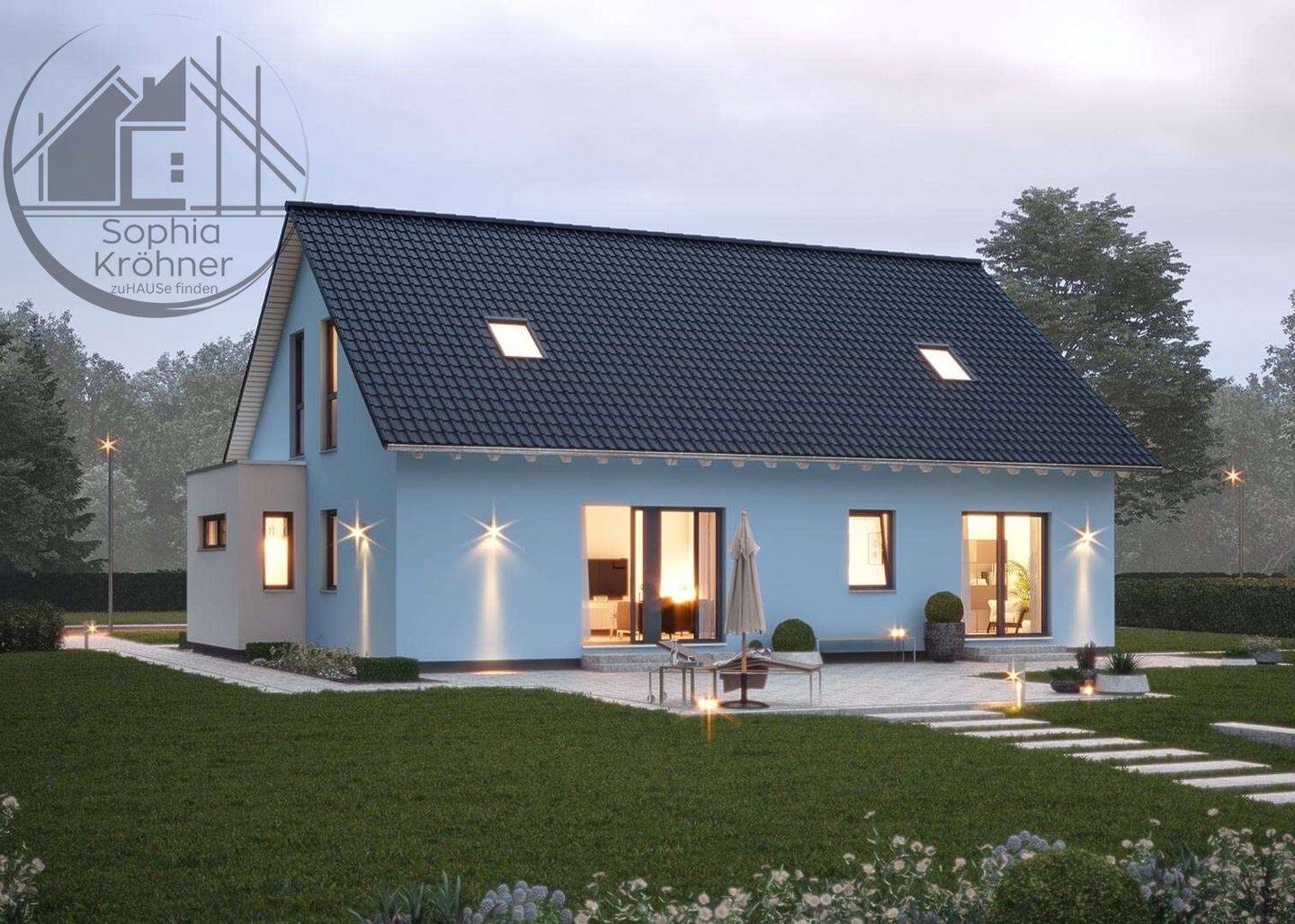Großes Grundstück für's Doppelhaus – Großweitzschen – Vorschaubild 6