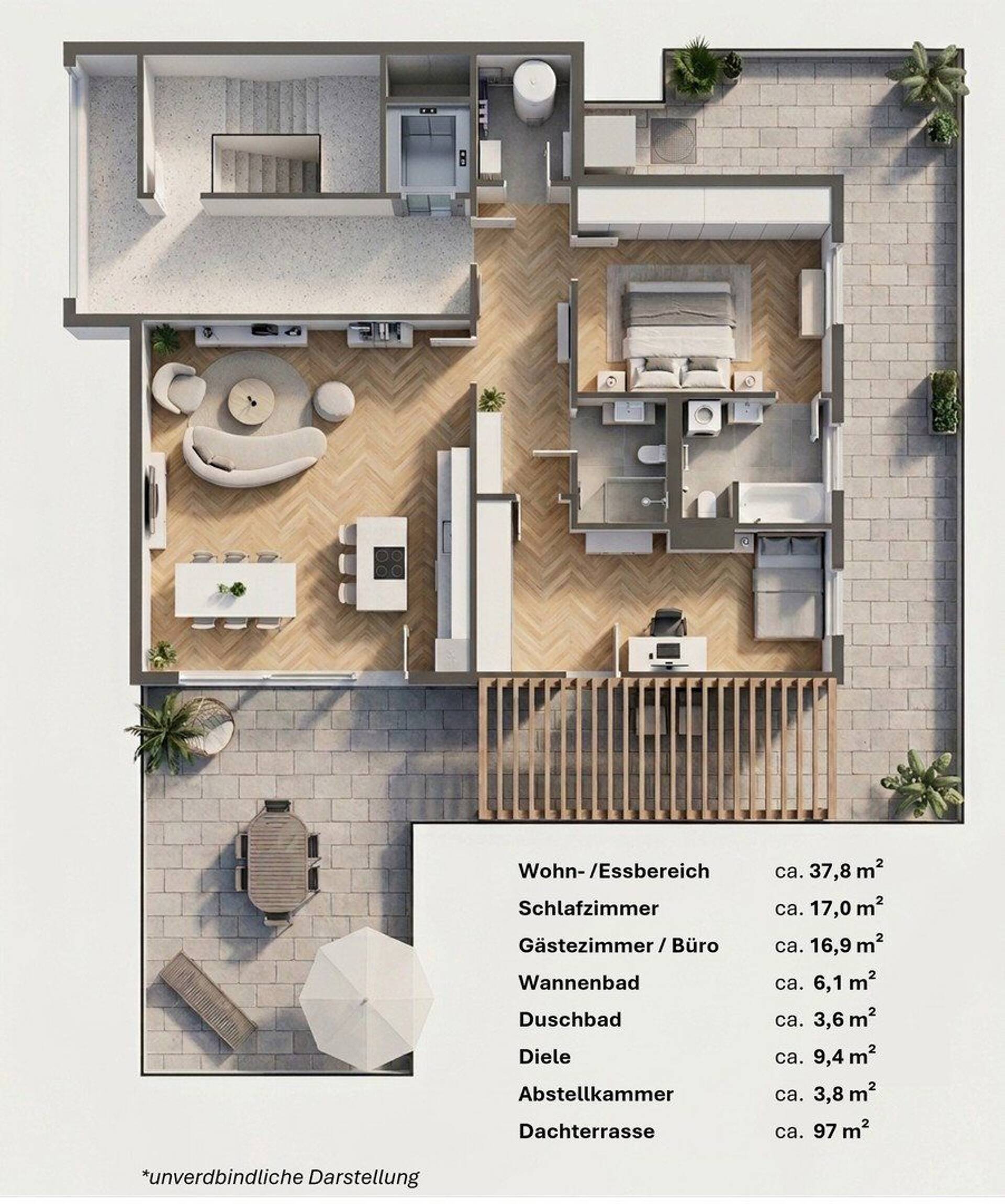 Penthouse in 50858 Köln mit 124 m² kaufen