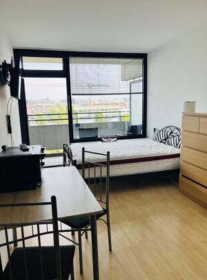 Erbpacht! Von Privat! Ohne Provision! Möbliertes Apartment m. Balkon inkl. TG-Platz, ab sofort – 81669 München – Vorschaubild 5