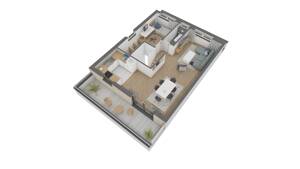 Attraktive Maisonette-Wohnung mit 4,5 Zimmer und Dachterrasse