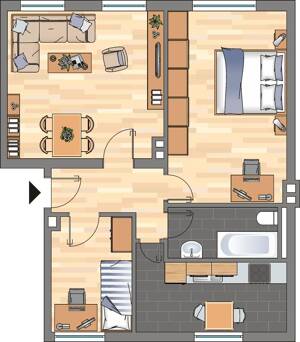 Charmante 2,5-Zimmer-Wohnung in Kiel Freundlich und hell auf der 2. Etage rechts – 24143 Kiel – Vorschaubild 8