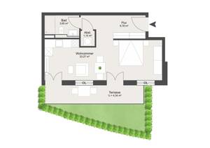 Luxus-Neubau mit Terrasse & Gartenanteil - Q3 2027- SonderAfa 5% – 60594 Frankfurt am Main – Vorschaubild 3