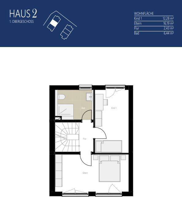 AIGNER - Haus 2: Neubau mit Konzept - Stilvolle 3-Spänner für Familien und Individualisten – München – Vorschaubild 7