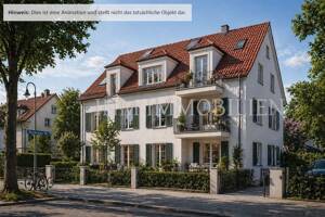 München Perlach - Moderne 3-Zimmer-Dachgeschosswohnung mit großzügigem Südwestbalkon