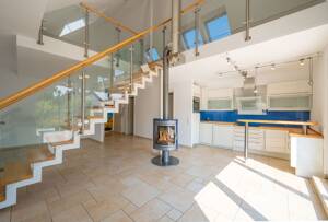 Wohnen wie im Urlaub-einzigartige Penthouse-Galerie-sonniger Dachgarten in Bestlage von Praunheim – 60488 Frankfurt am Main – Vorschaubild 6