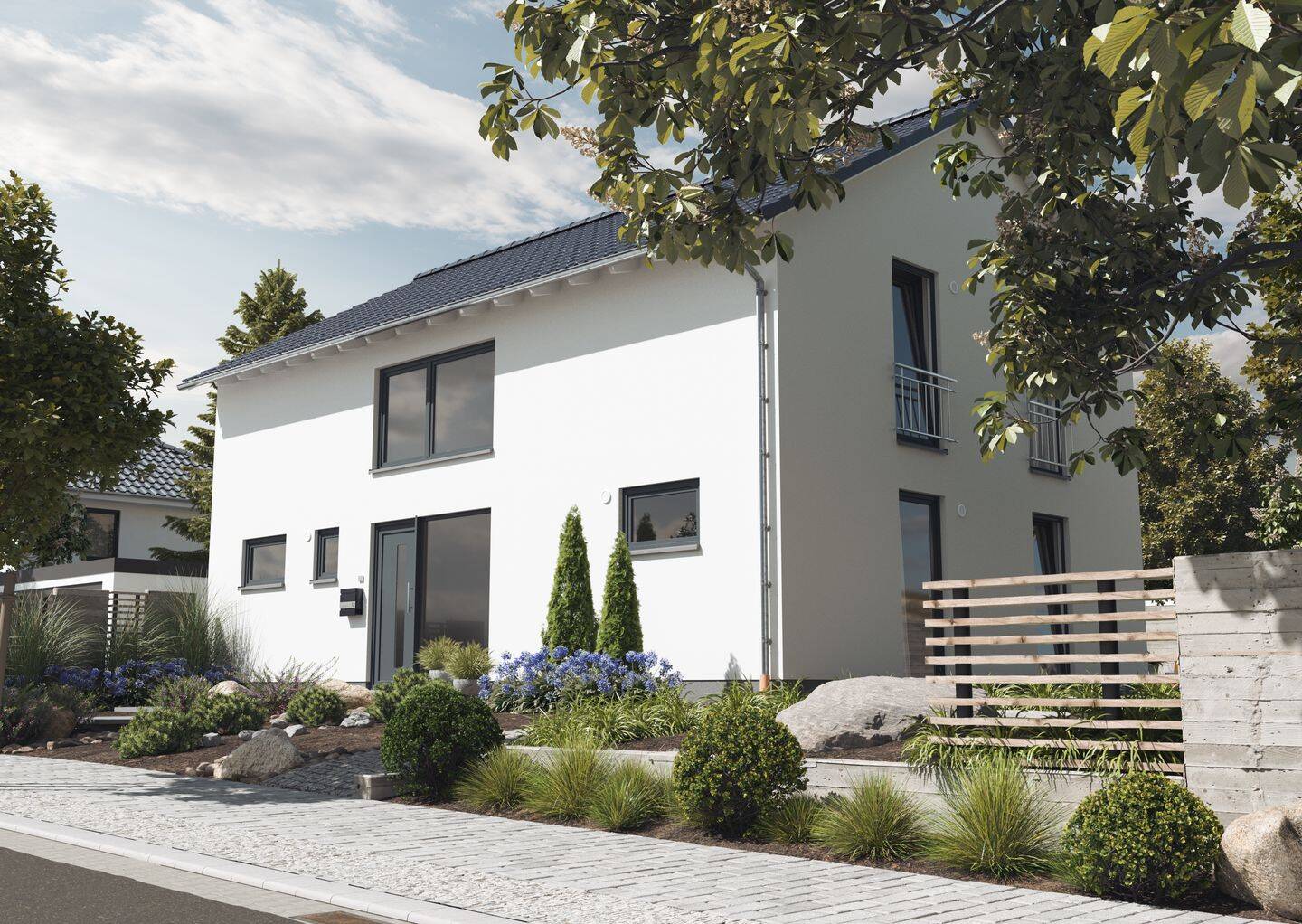 Aura 158 modern, massiv gebaut, Preis inkl. Grundstück – Freudenburg – Vorschaubild 2