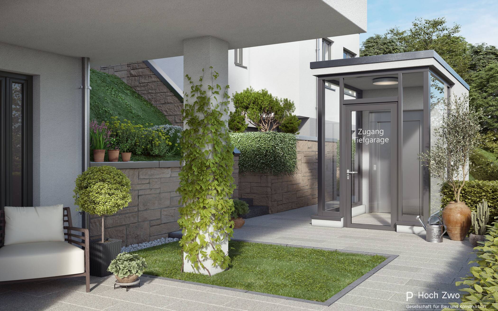 Hermannsblick – Genehmigtes Bauprojekt mit Tiefgarage & unverbaubarem Panoramablick – Wiesbaden – Vorschaubild 6