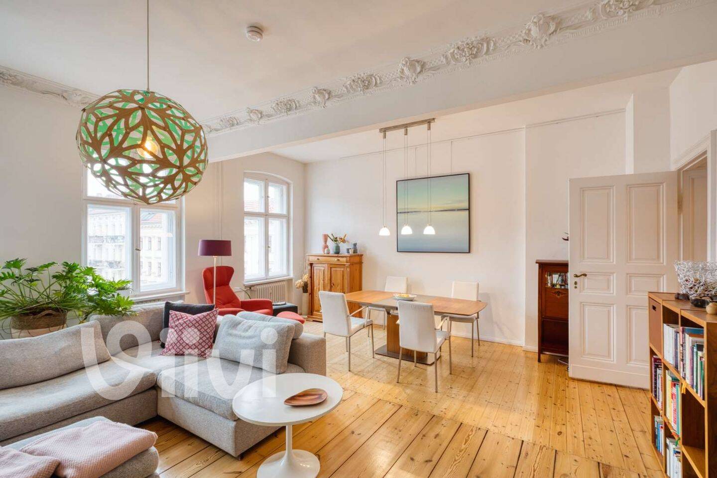 Großzügige Altbau-Maisonette im Chamisso-Kiez mit weitem Blick über Berlin - Dachterrasse, saniert – Berlin – Vorschaubild 6