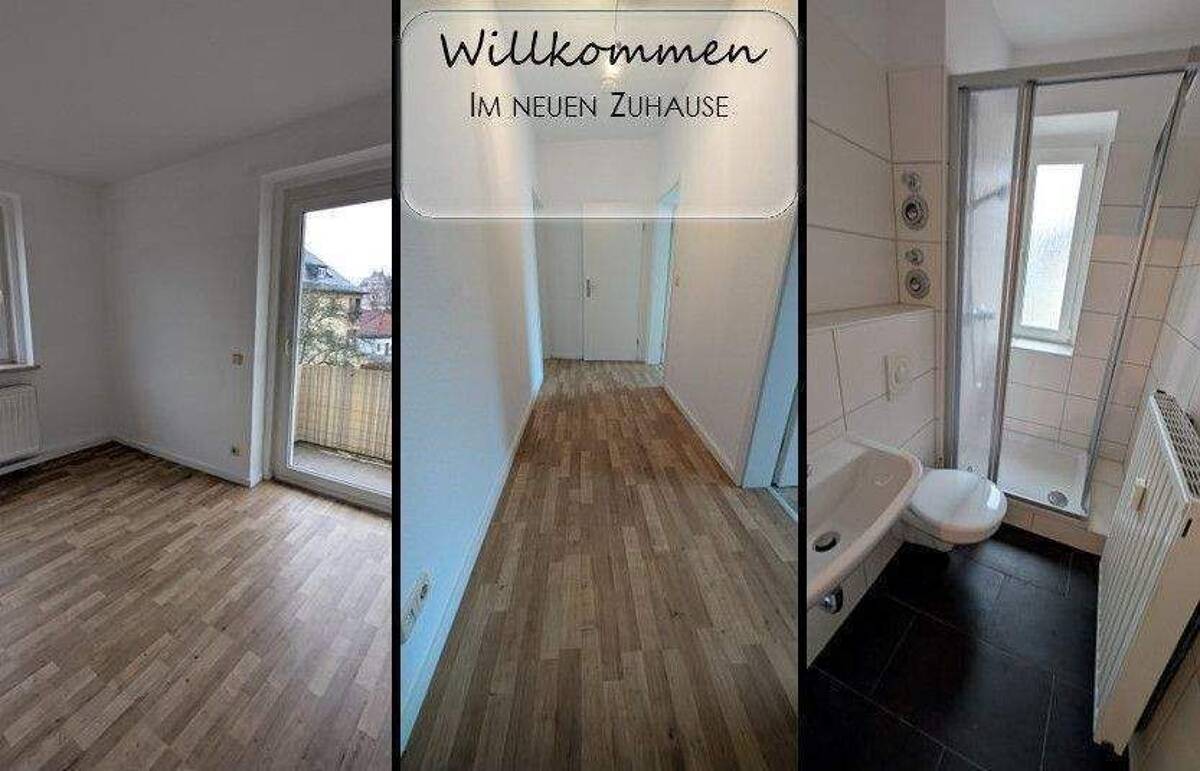 Ankommen und wohlfühlen in der hübschen Zwei-Zimmer-Wohnung mit Balkon – 8527 Plauen – Bild 1 von 9