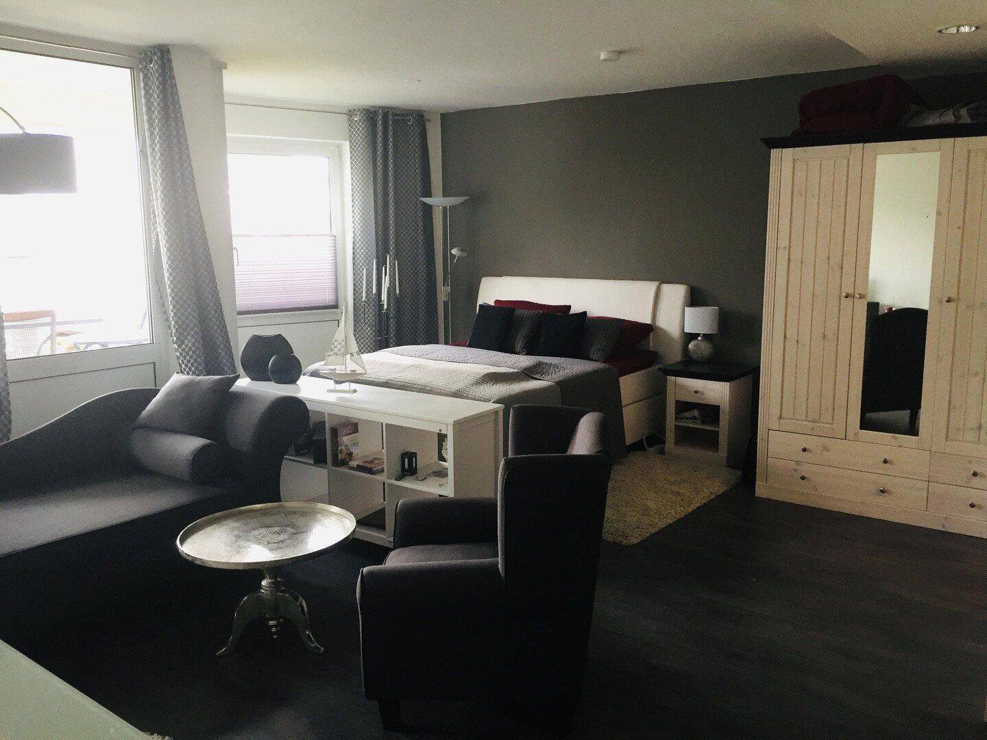 Loft an der Elbe mit Balkon und Blick auf den Elbtower, neben Hafencity – Hamburg – Vorschaubild 7