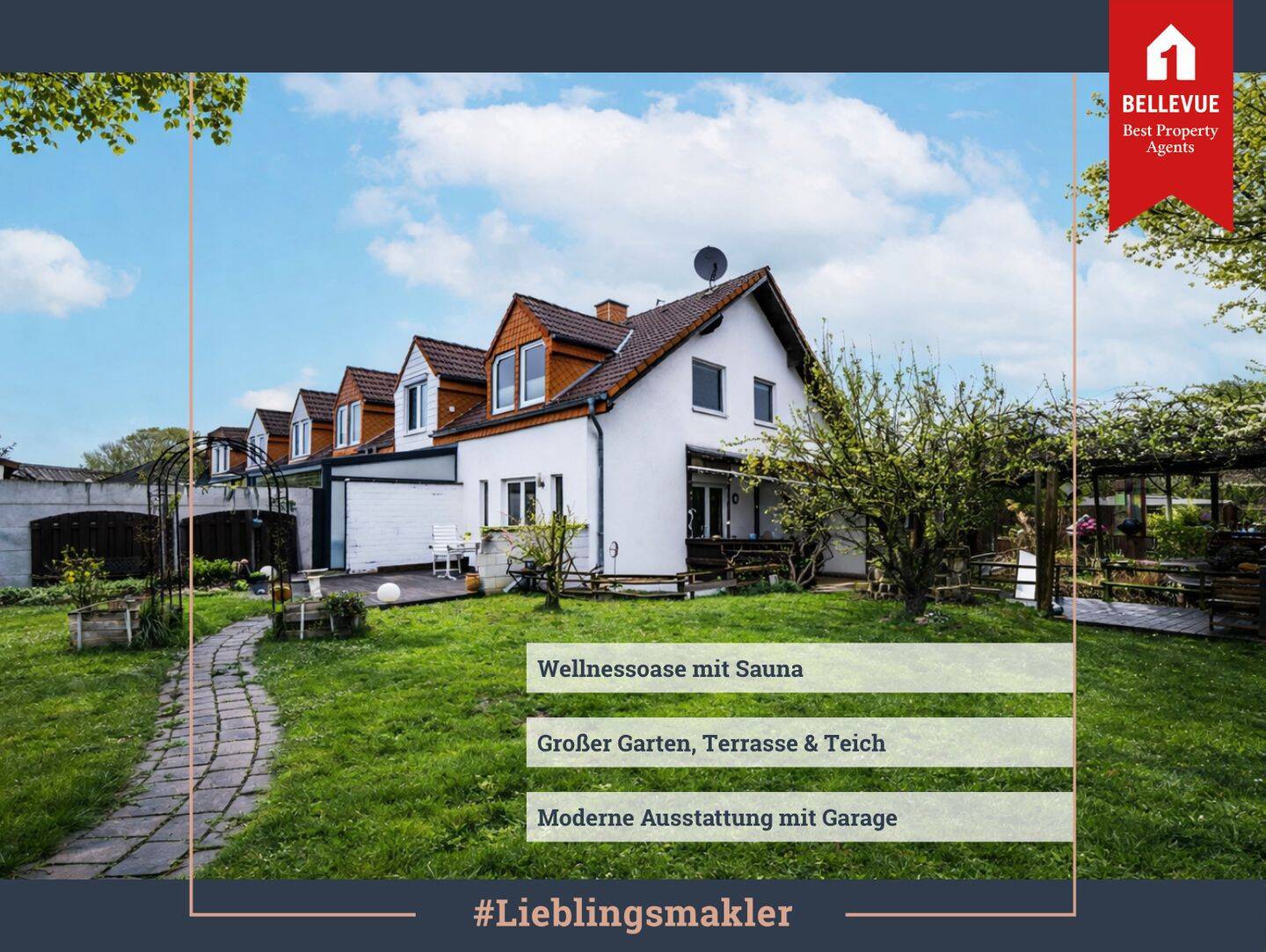 Charmantes Einfamilienhaus mit Gartenidylle und Wellnessbereich – Nörvenich – Bild 1 von 9
