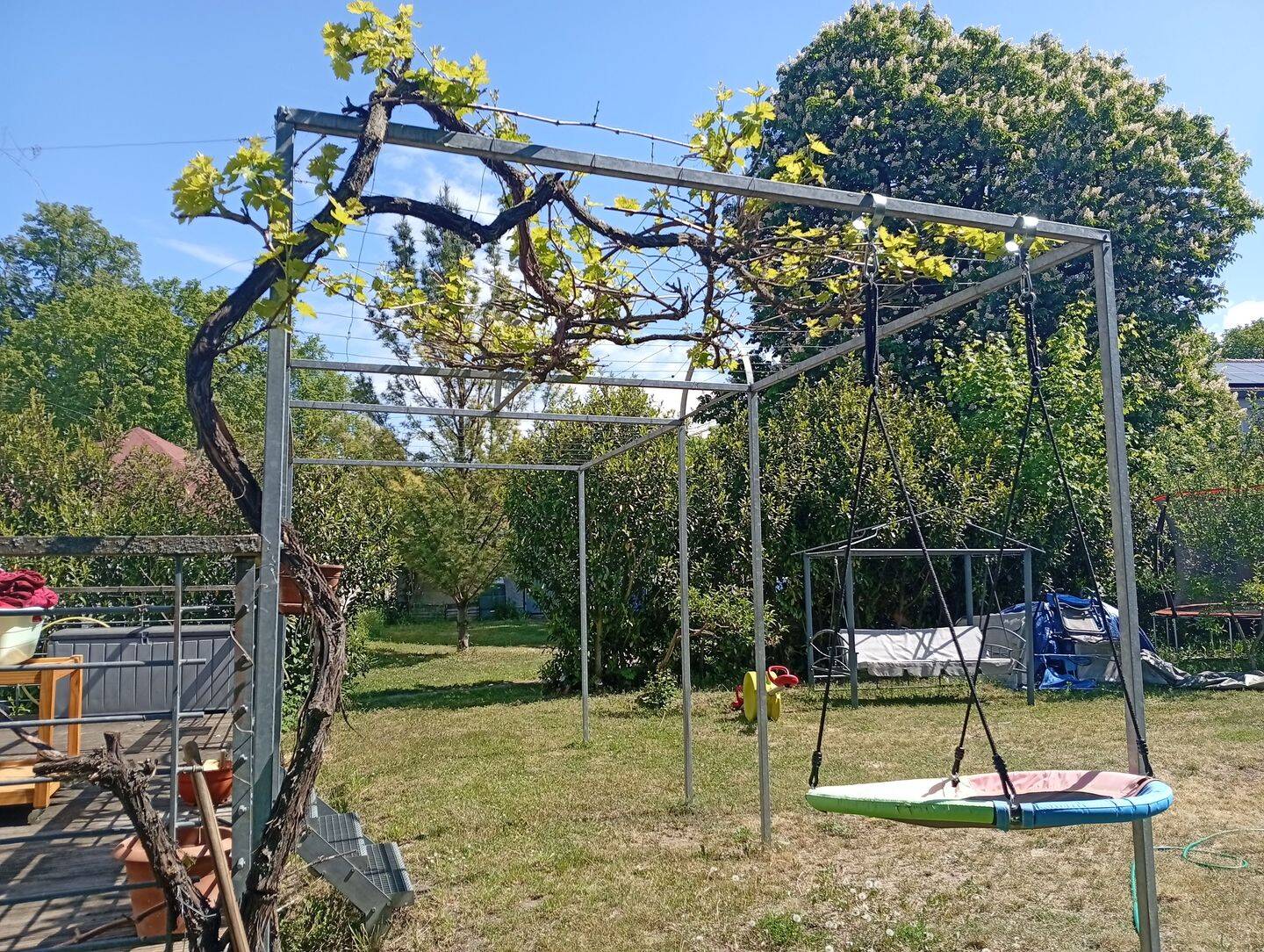 Unverbaubarer Gartenblick mit großem Haus/Mehrfamilienhaus in Berlin – Berlin – Vorschaubild 7