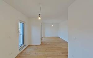87 m² auf drei Zimmer: Erstbezug im 5. OG, Einbauküche inklusive, Gutleutviertel – 60327 Frankfurt am Main – Vorschaubild 5
