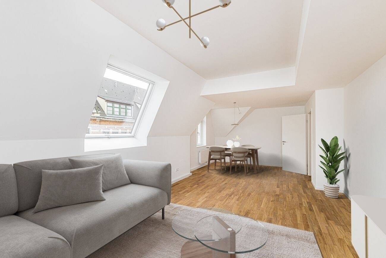 EINZUG AB SOFORT MÖGLICH | Gehobene 3-Raum-Wohnung über den Dächern der Stadt – Leipzig – Vorschaubild 3