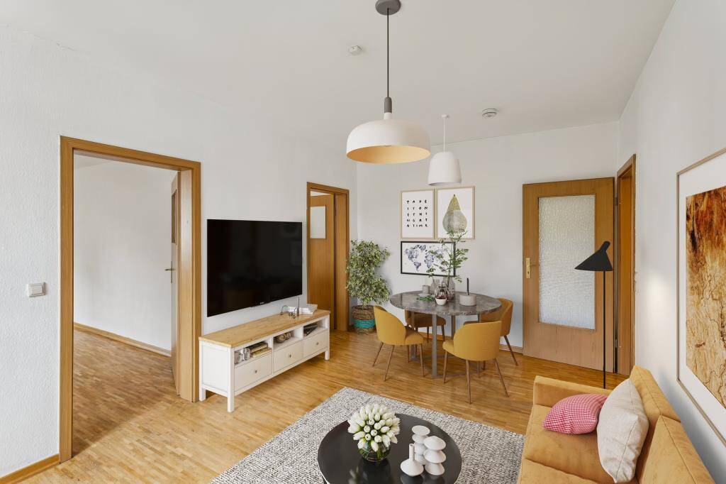 Kapitalanlage - Wohnung Nähe HTWK - 3 Zimmer mit Loggia - VERMIETET - Hochpaterre - PROVISIONSFREI – Leipzig – Vorschaubild 8