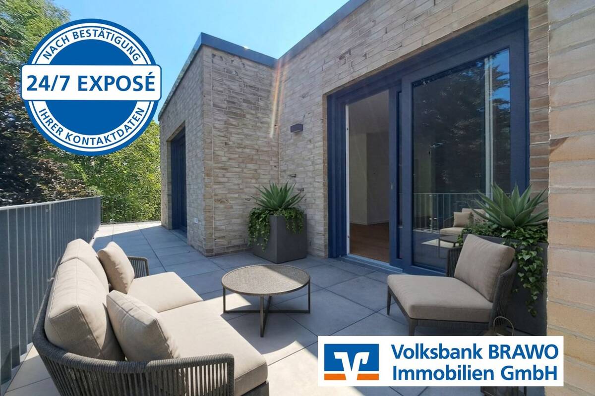 Penthouse in der City mit Blick ins Grüne – 38100 Braunschweig – Bild 1 von 9