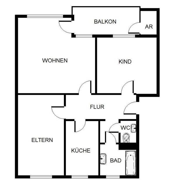 Erdgeschosswohnung in 51107 Köln mit 82 m² kaufen