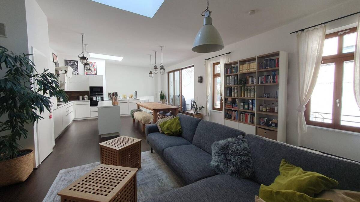 Exklusive Maisonette-Loft mit charmanter Innenhofterrasse an der Kupferbergterrasse – 55116 Mainz – Bild 1 von 9
