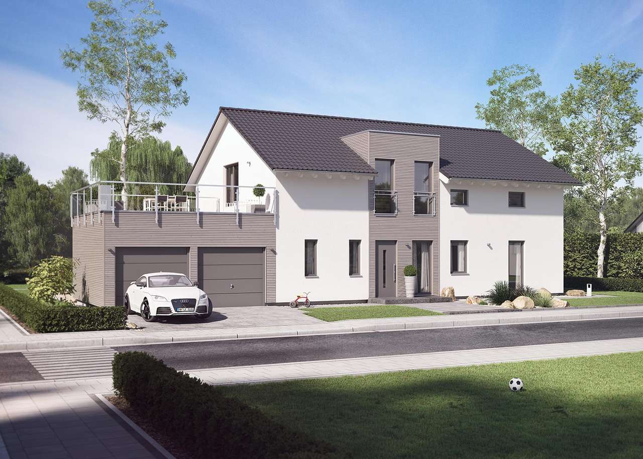 Gemeinsam Wachsen das Zweifamilienhaus auf 2 Ebenen – Ungerhausen – Bild 1 von 9