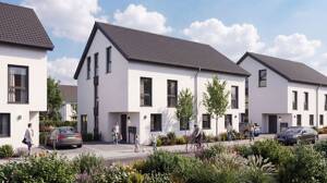 KFW40 Neubau Doppelhaushälfte Zeitnaher Baustart ab 0.01% p.a. - KfW-Finanzierung - 5-Zi mit Garten – 33098 Paderborn – Vorschaubild 1
