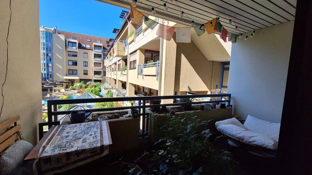 City-Apartment mit Loggia in ruhiger Innenstadtlage
