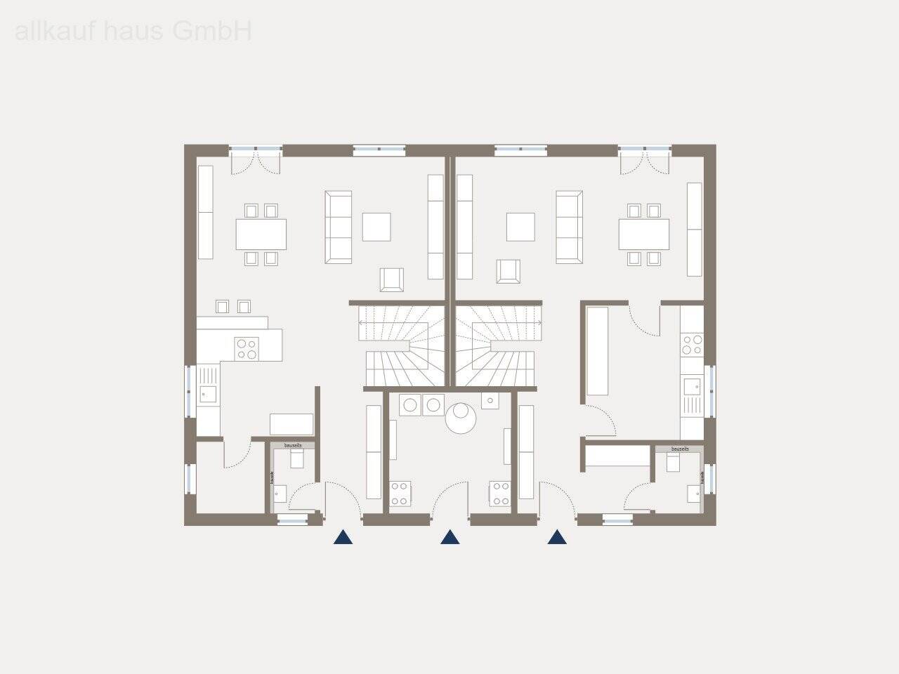 Doppelhaus - Platz für 2 Familien – Leipzig – Vorschaubild 3